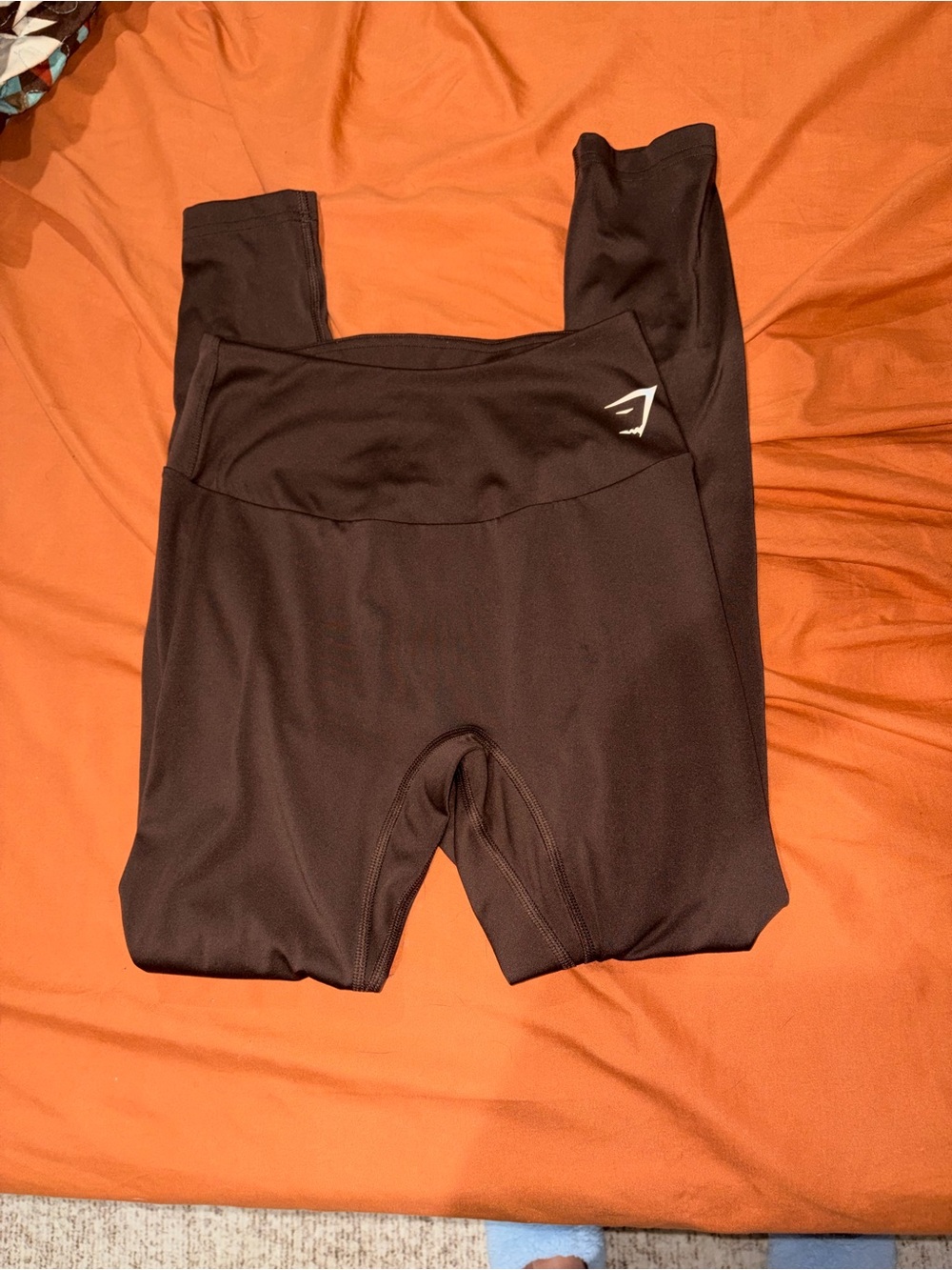 Gymshark Brown High-Waist Performance Leggings